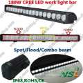 30inch 180W LED Light Bar Spot 4 * 4 Offroad 4WD LED Truck Light Boat Ute Lámpara de coche Nsl-18018c-180W